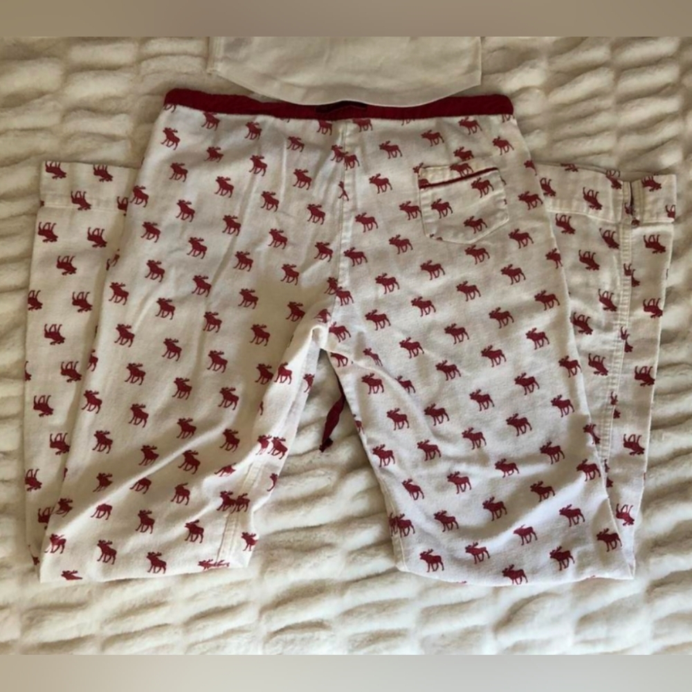 Y2K Abercrombie & Fitch moose pajama pants